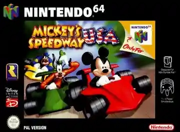 Mickey's Speedway USA (Europe) (En,Fr,De,Es,It)